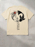 Camiseta Carpas Koi Yin Yang | Japanese Streetwear