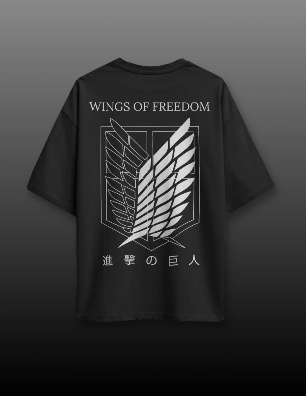Camiseta Attack on Titan — Gráfica Anime | Oversize Manga Corta | Streetwear Y2K Unisex Algodón