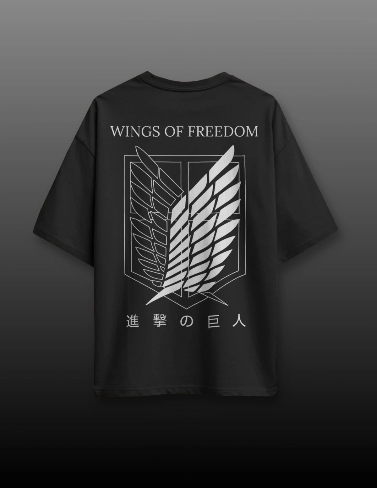 Camiseta Attack on Titan — Gráfica Anime | Oversize Manga Corta | Streetwear Y2K Unisex Algodón