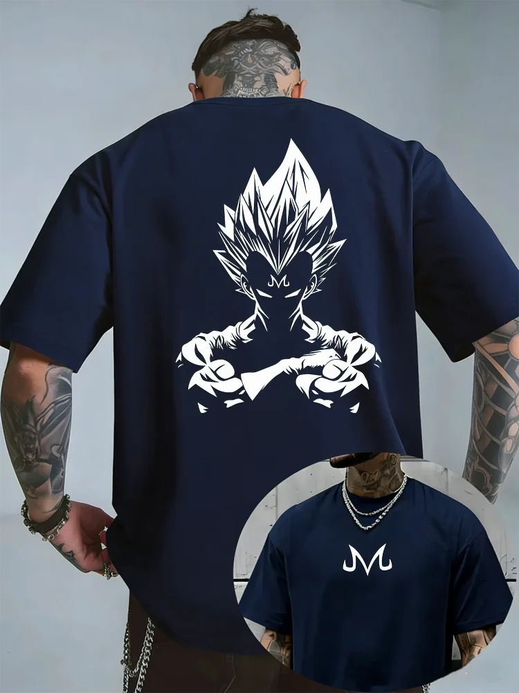 Camiseta Magin Vegeta Dragon Ball Z — Streetwear Anime Manga Corta Hombre