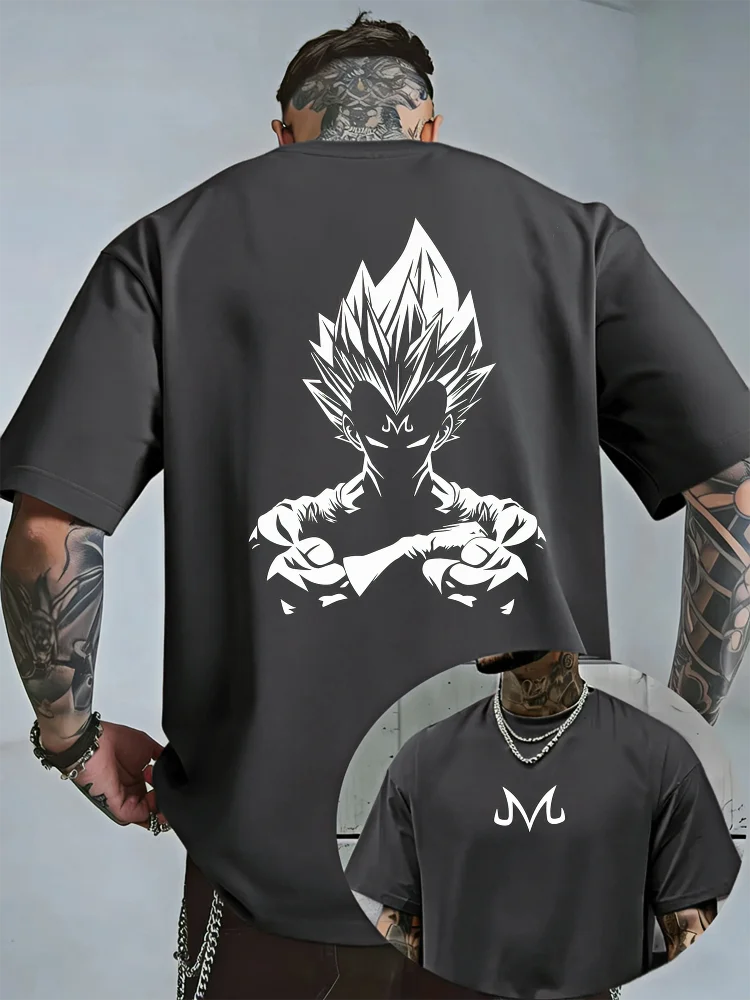 Camiseta Magin Vegeta Dragon Ball Z — Streetwear Anime Manga Corta Hombre