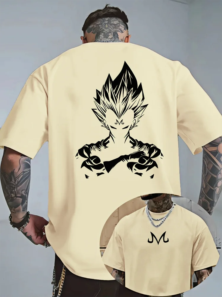 Camiseta Magin Vegeta Dragon Ball Z — Streetwear Anime Manga Corta Hombre
