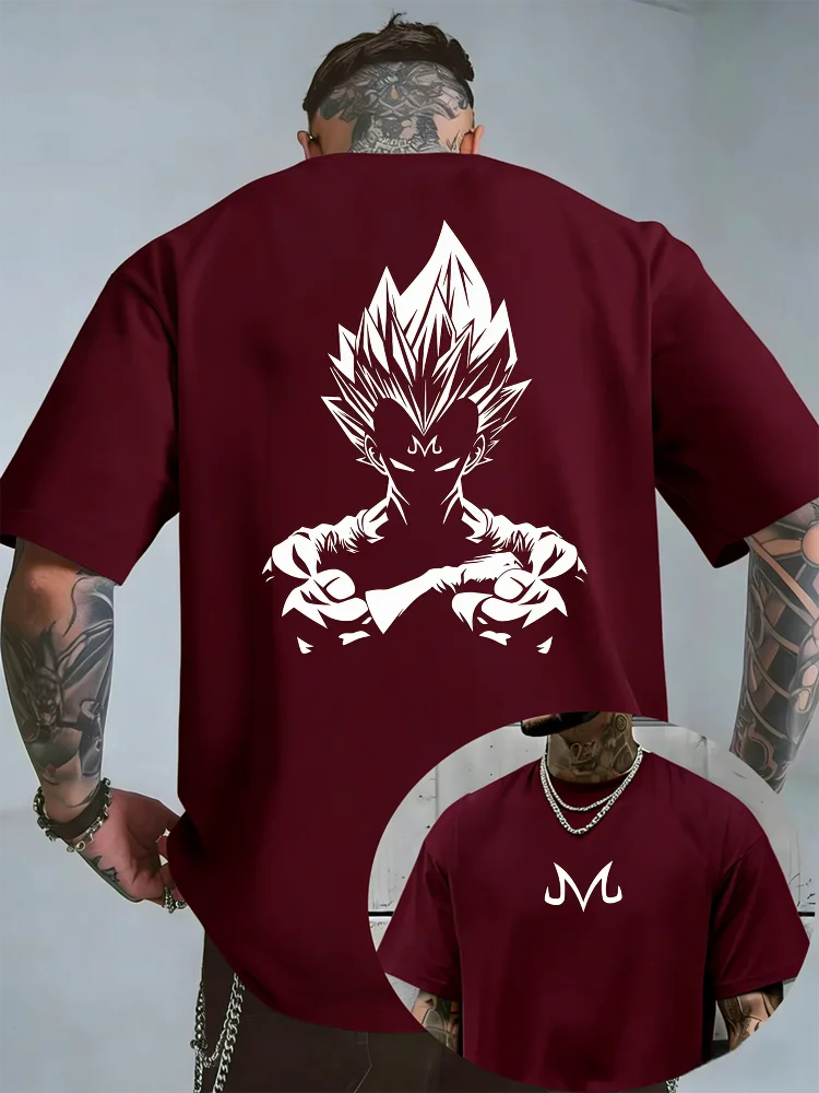 Camiseta Magin Vegeta Dragon Ball Z — Streetwear Anime Manga Corta Hombre