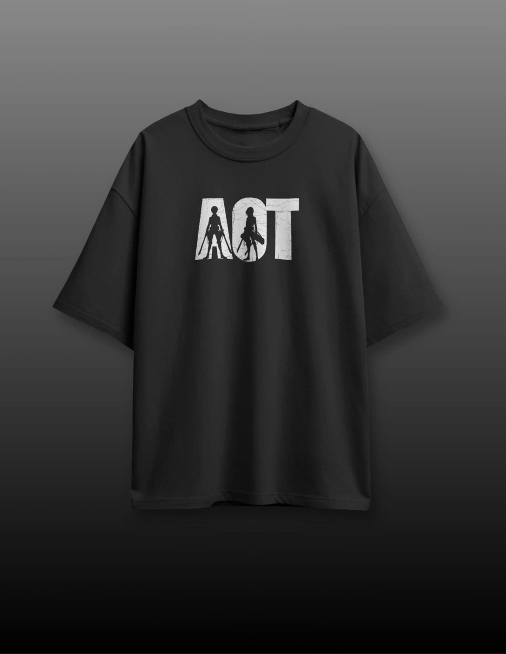 Camiseta Attack on Titan — Gráfica Anime | Oversize Manga Corta | Streetwear Y2K Unisex Algodón