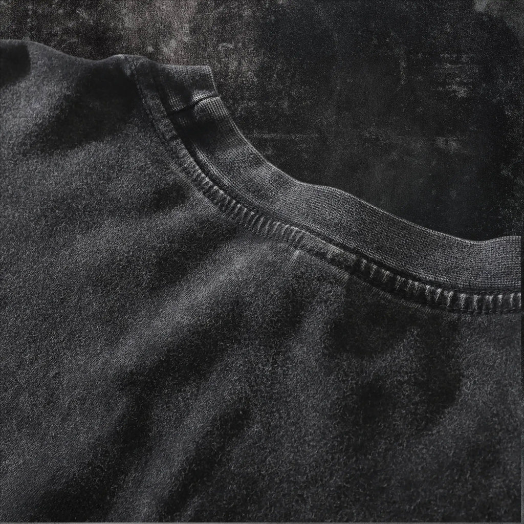 Camiseta Naruto — Gaara Love Shukaku | Acid Wash Vintage | Oversize Retro Anime Algodón Streetwear