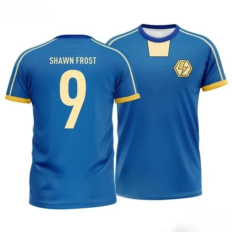 Inazuma Eleven — Kaio Cosplay | Camiseta Anime 3D Fútbol | Unisex Manga Corta